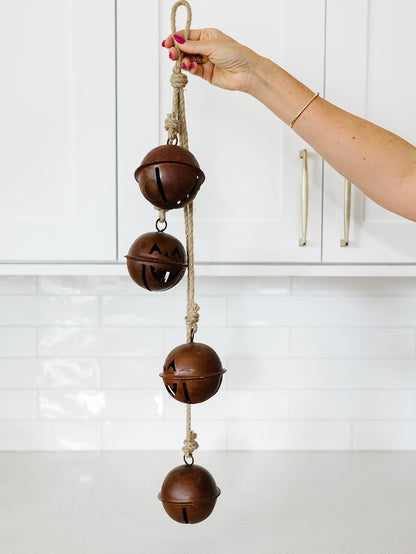 Halloween Jack-O-Lantern Bell Cluster