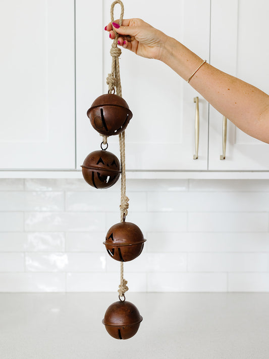 Halloween Jack-O-Lantern Bell Cluster