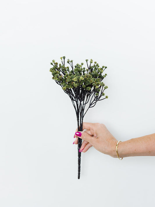 Green Baby's Breath Bush - 13"