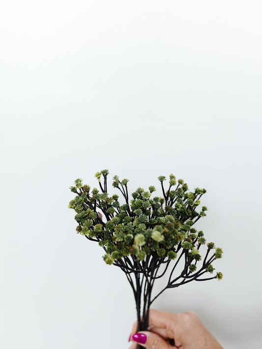 Green Baby's Breath Bush - 13"