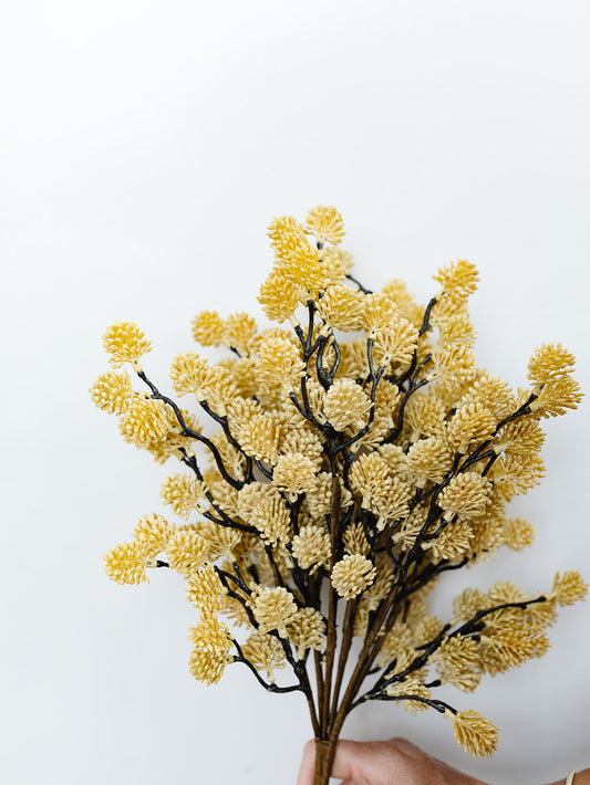 Soft Cream Sedum Bush - 19"