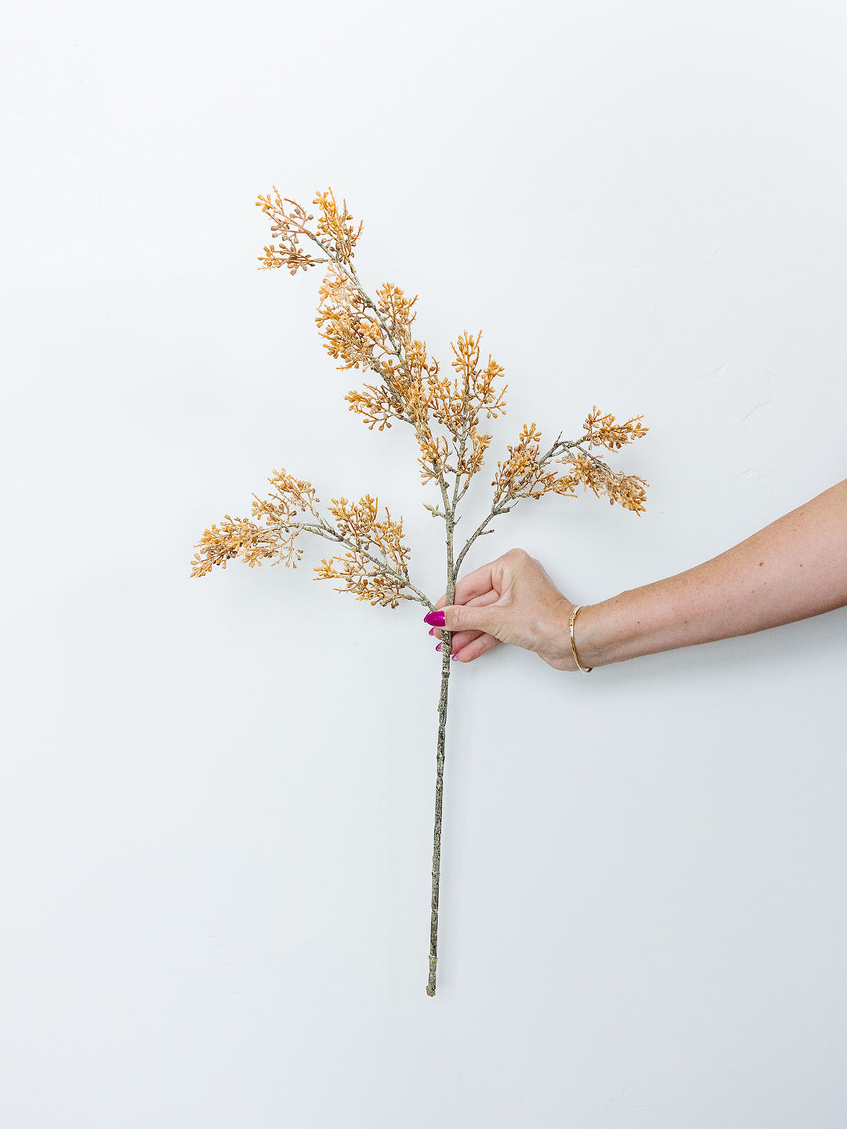 Brown and Orange Berry Branch - 29"