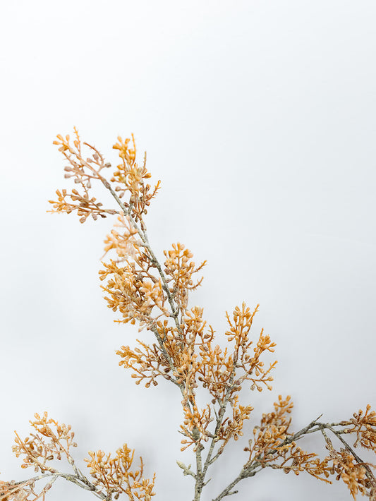 Brown and Orange Berry Branch - 29"