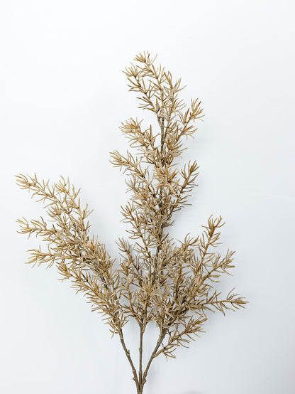 Beige Asparagus Fern Spray - 34"