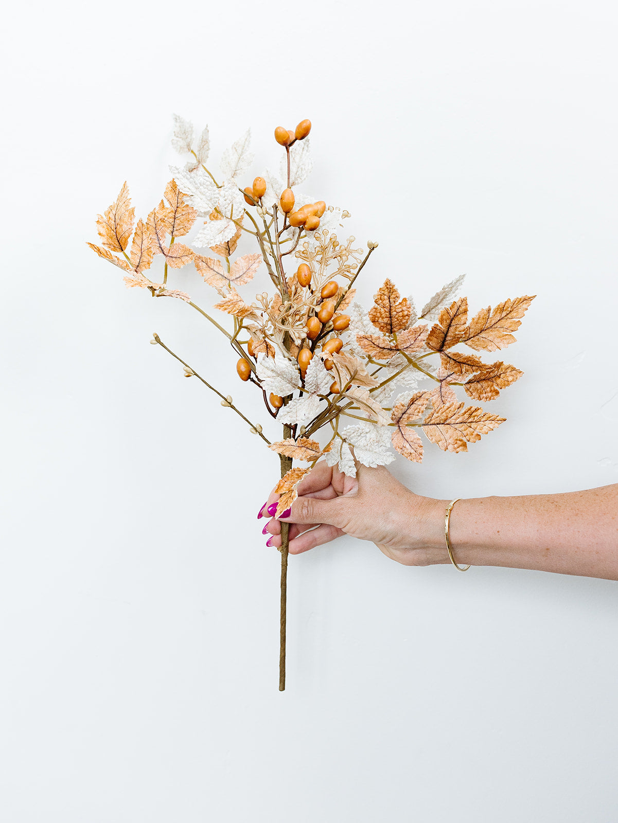 Fall Leaf Spray - 21"