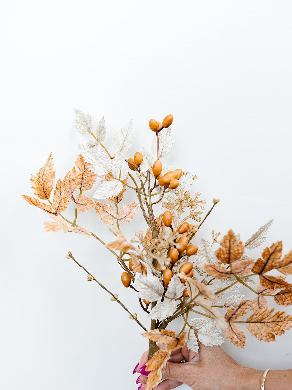 Fall Leaf Spray - 21"