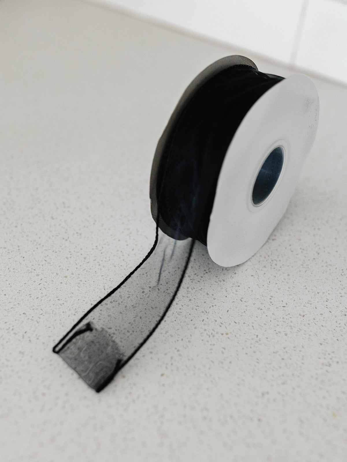 Black Sheer Ribbon - 2.5"x50yds.
