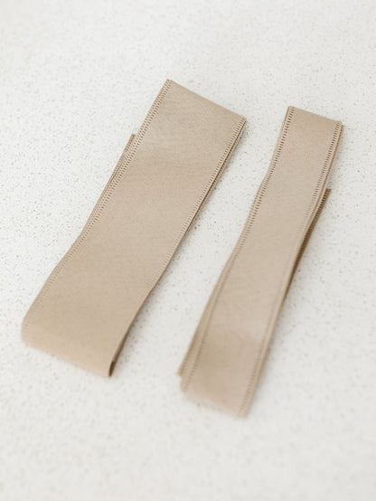 Taupe Metallic with Satin Sheen - 2 Widths