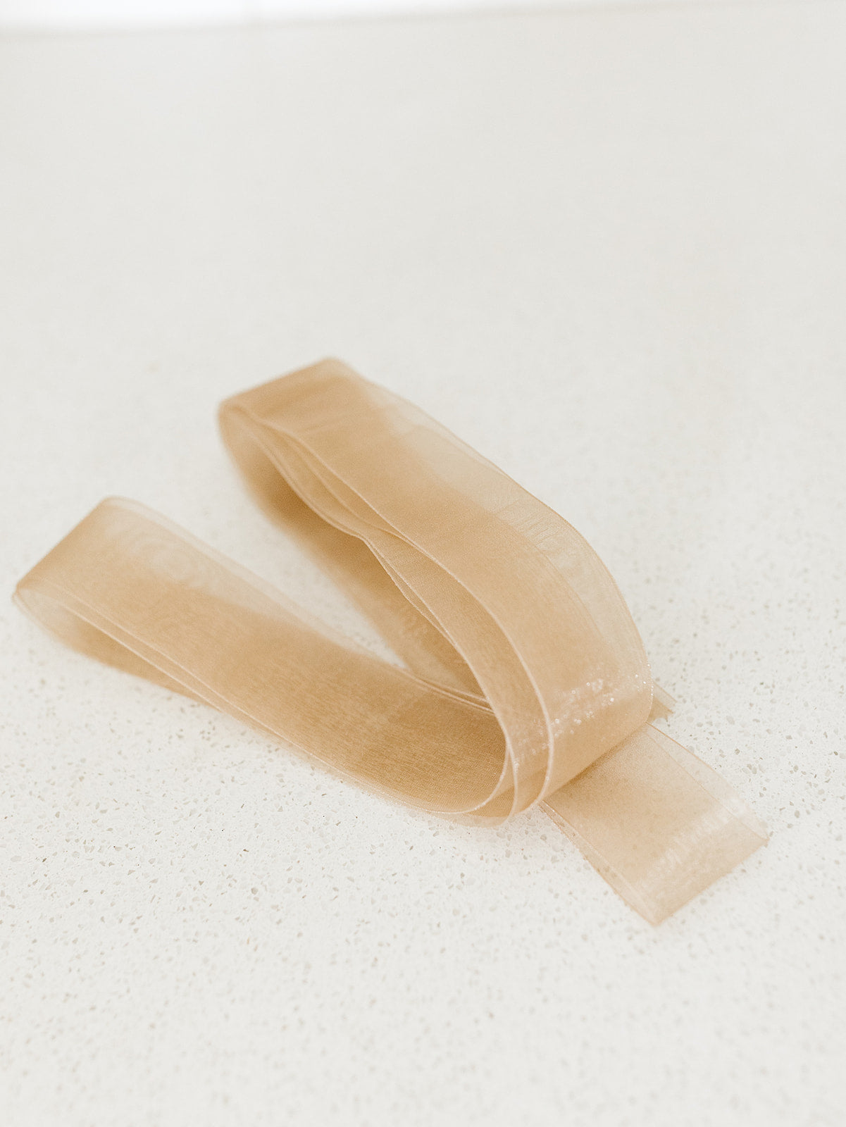 Toffee Organza Ribbon - 1.5"x25yds.