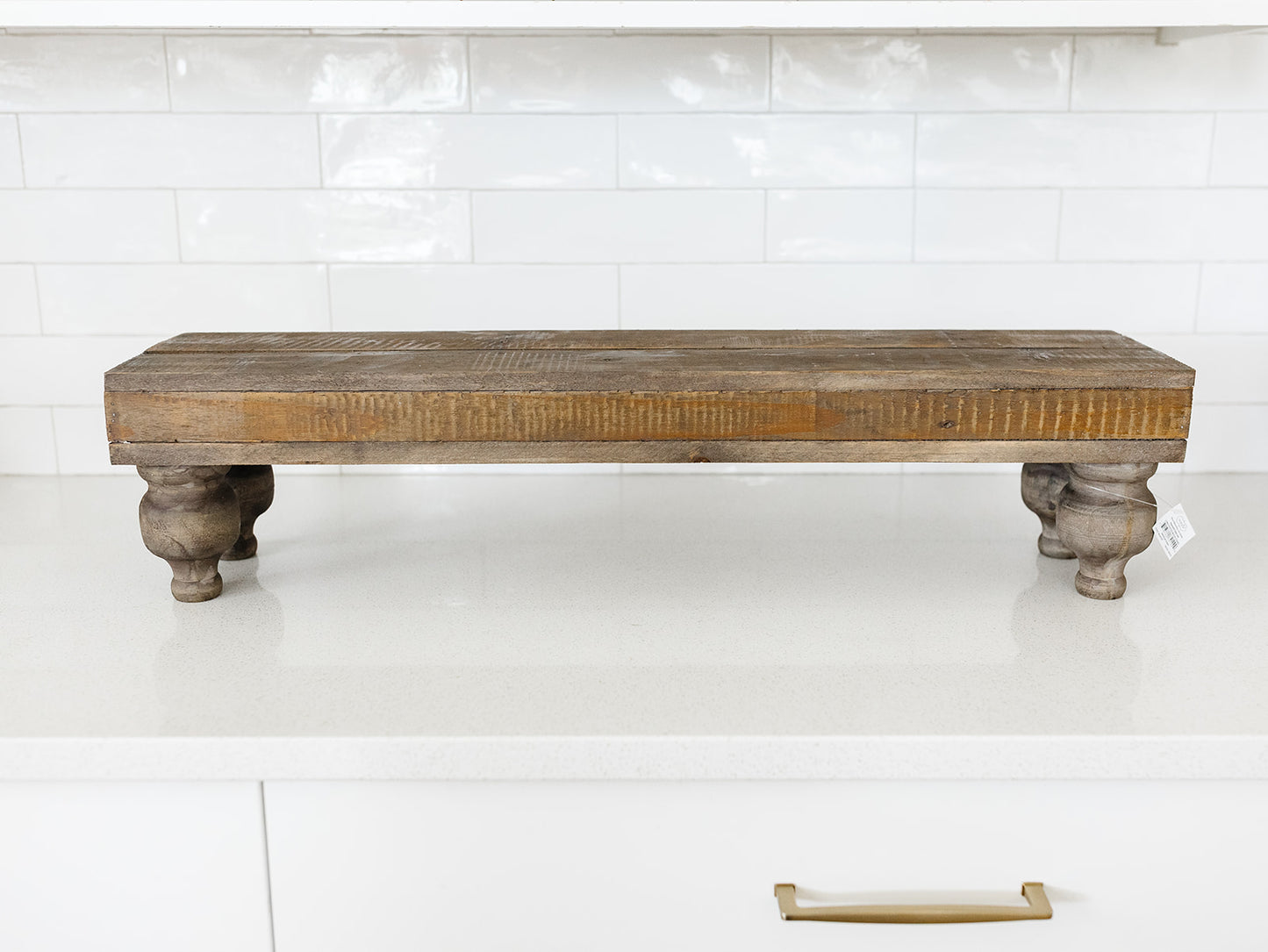Long Wood Pedestal Board - 7.5"x32" (local pick up only on this item)