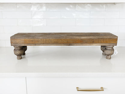 Long Wood Pedestal Board - 7.5"x32" (local pick up only on this item)