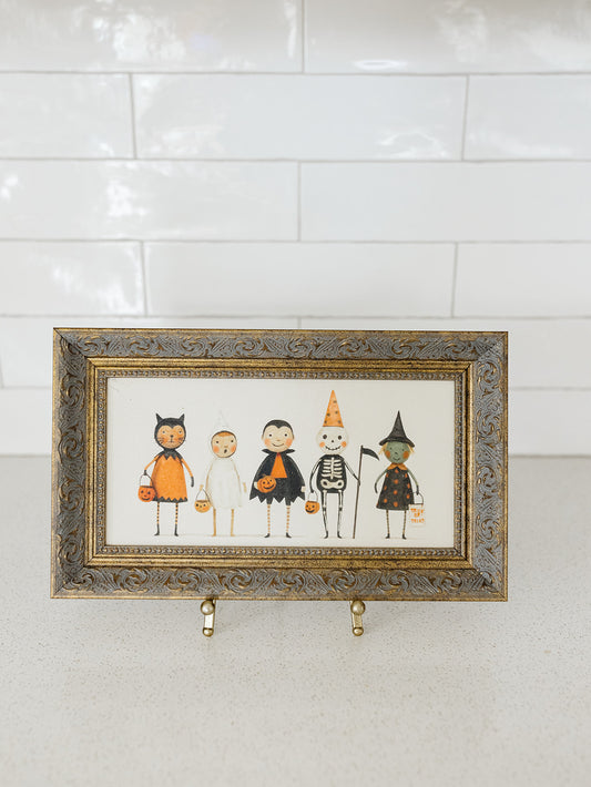 The Boo Crew Framed Art - 2 Sizes (shipping Sept 11th)