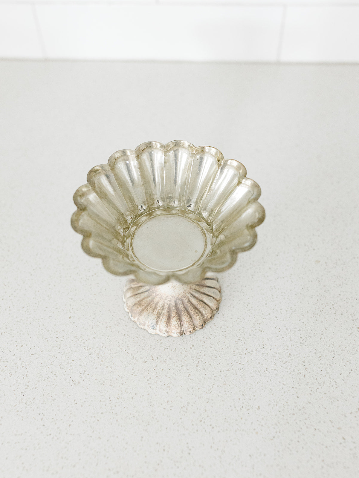 Nuance Footed Glass Bowl - 4.5"x5.5"