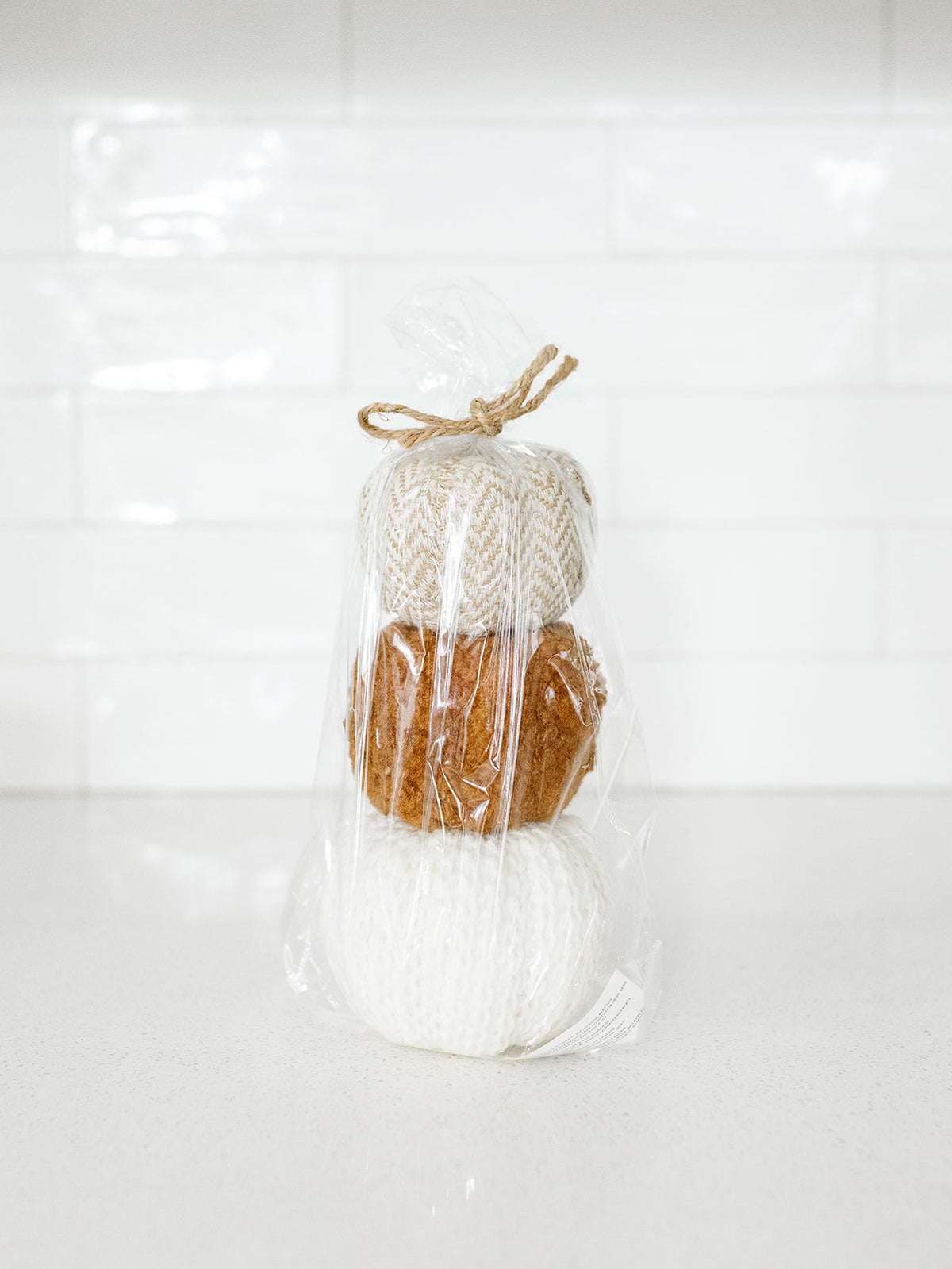Knitted Pumpkin Set