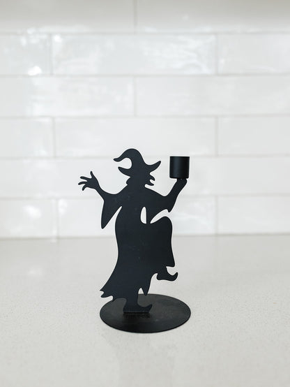 Dancing Witch Candle Holder