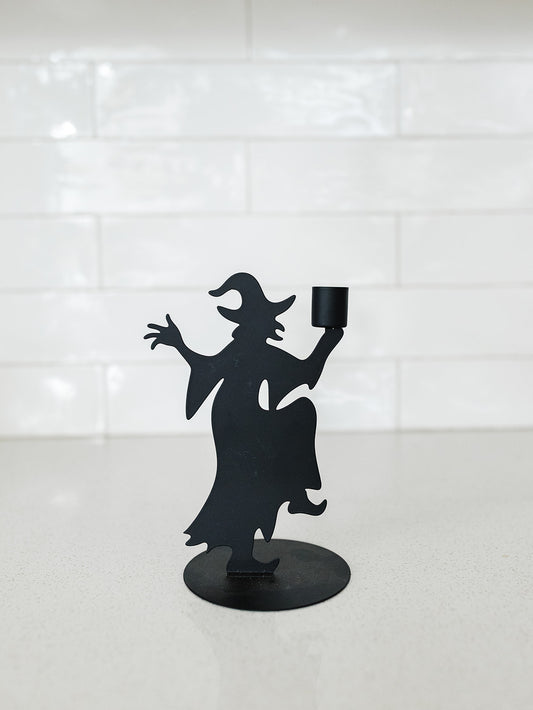 Dancing Witch Candle Holder