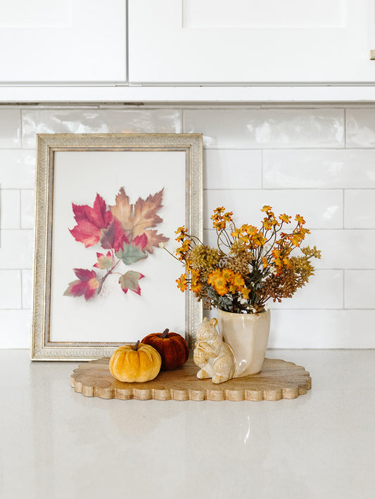 Autumn Leaves Framed Art - 3 Sizes