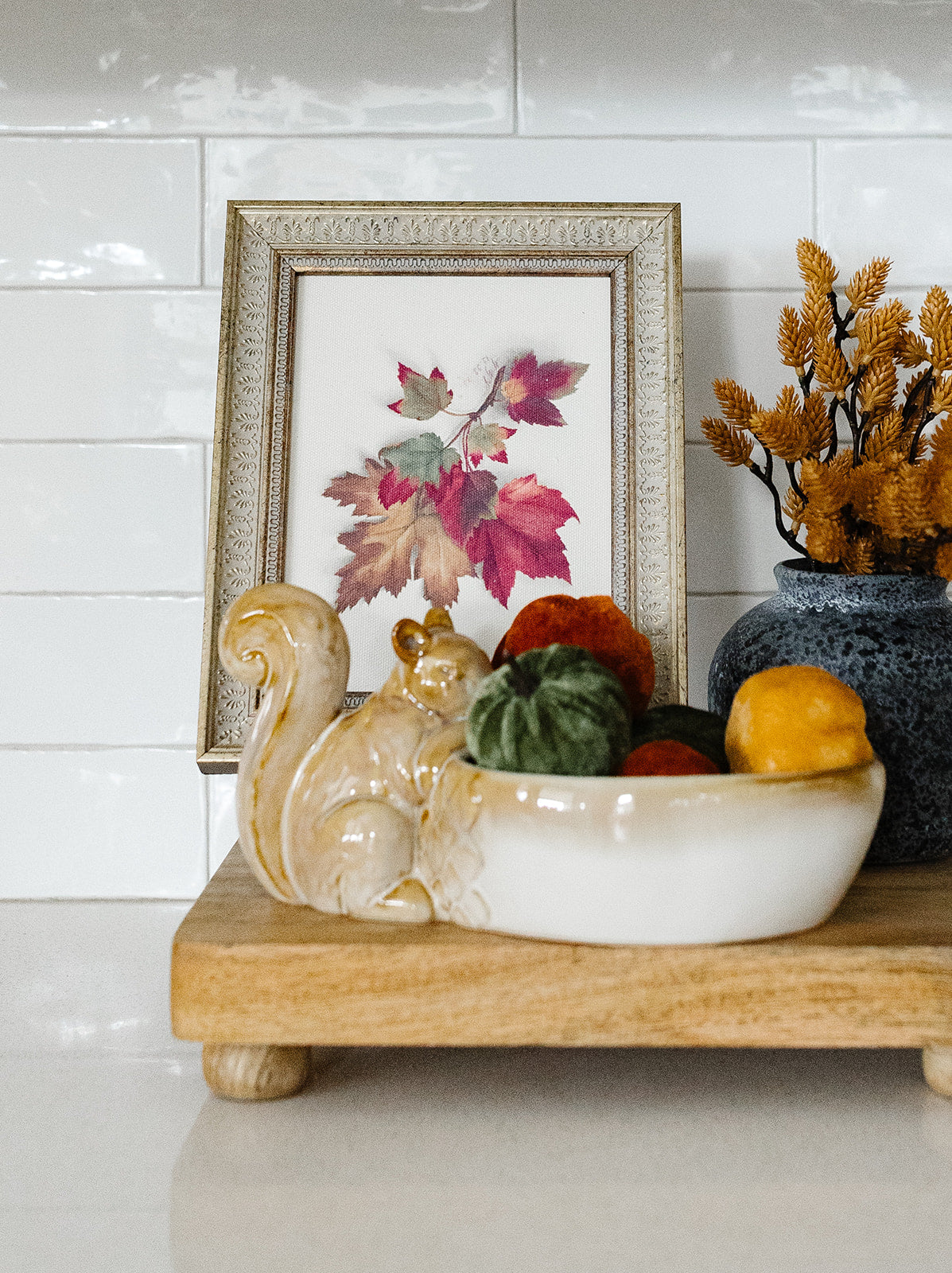 Cream Squirrel Bowl - 10.24"x5"