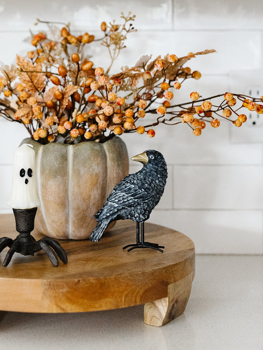 Black Resin Crow - 4 Styles