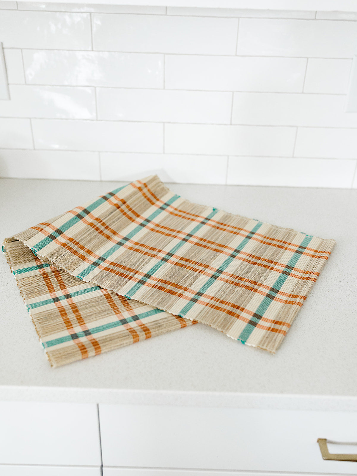 Terrain Plaid Fall Table Runner