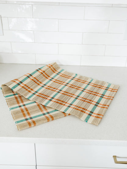 Terrain Plaid Fall Table Runner