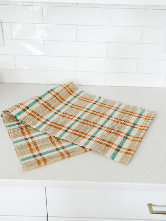Terrain Plaid Fall Table Runner