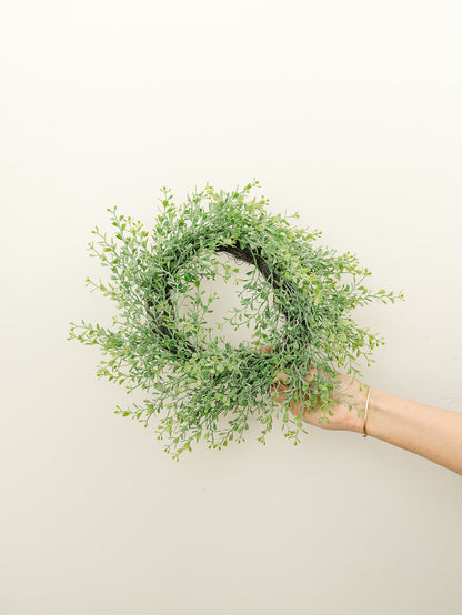 Mini Boxwood Wreath - 15"