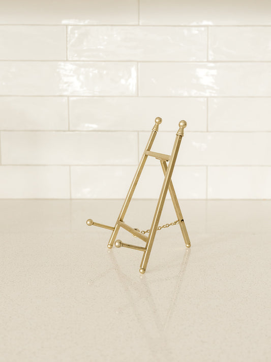 Gold Easel