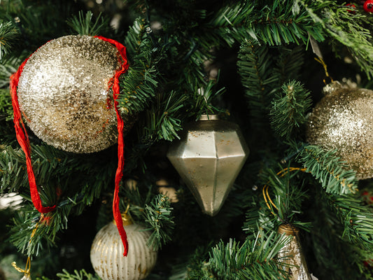 Diamond Shaped Glass Ornament - Local pickup only