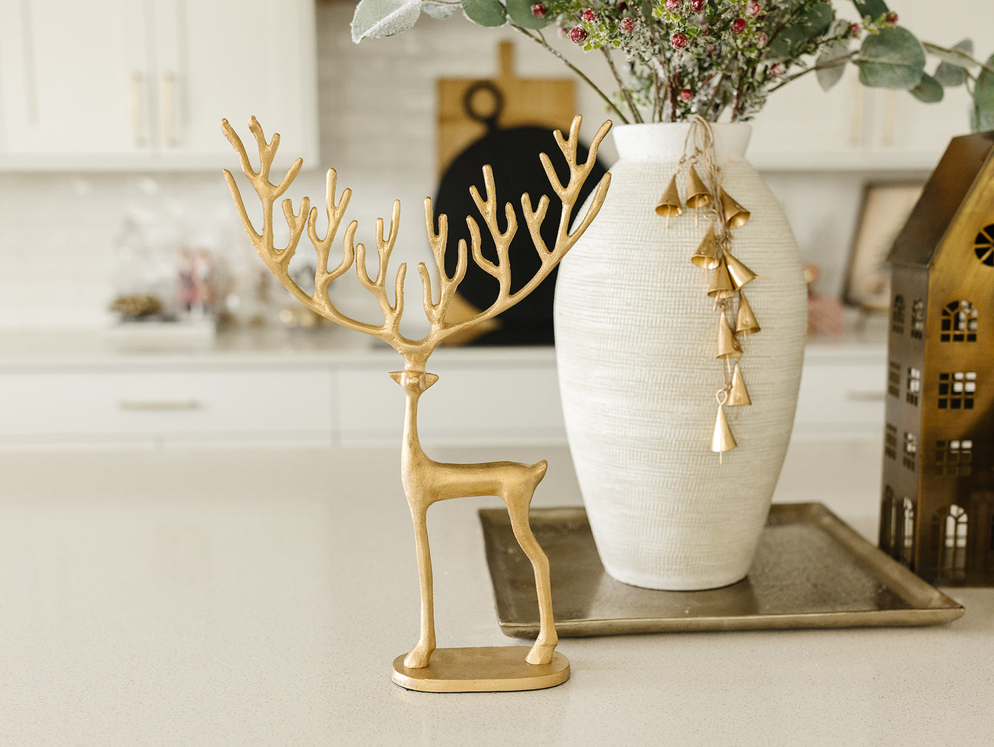 Gold Antler Reindeer