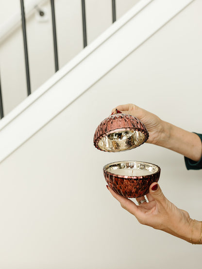 Red Ornament Balsam and Cedar Candle