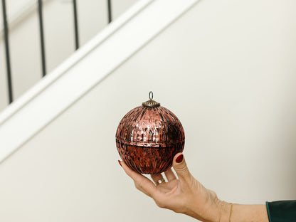 Red Ornament Balsam and Cedar Candle