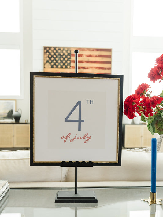 4th of July Framed Art - 2 Sizes