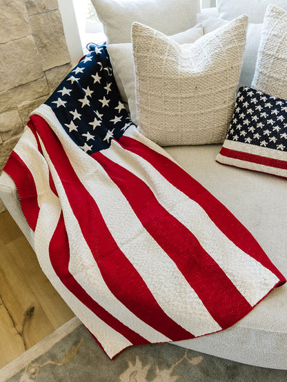 Americana Throw Blanket