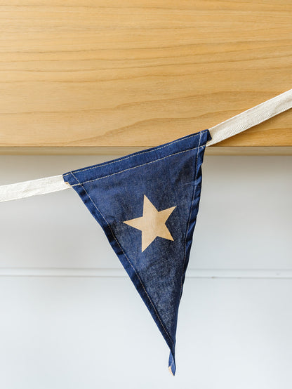 Flag Pennant Banner Garland - 12'