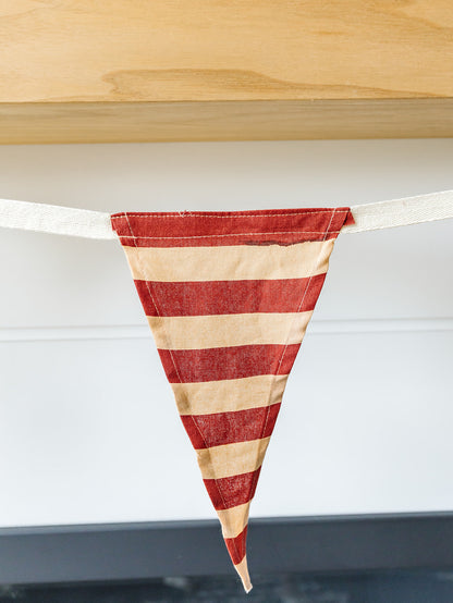 Flag Pennant Banner Garland - 12'