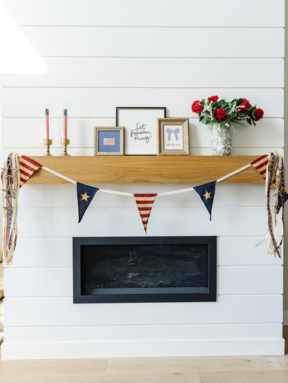 Flag Pennant Banner Garland - 12'