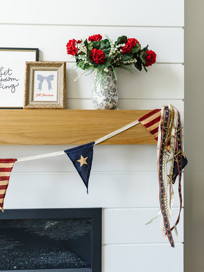 Flag Pennant Banner Garland - 12'