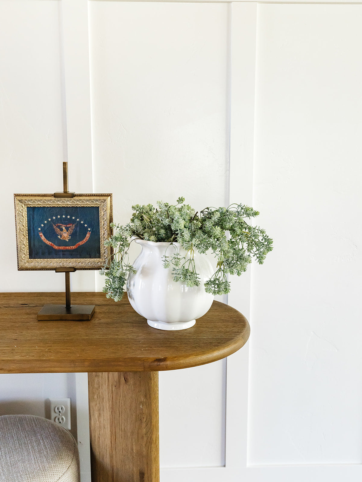 Scalloped Ivory Vase - 2 Sizes