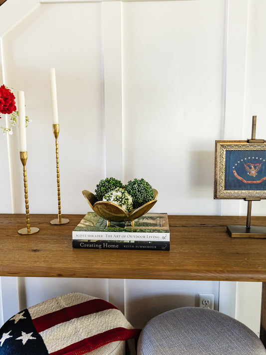 Brass Flower Shaped Bowl