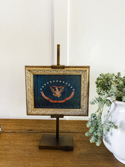 9th Regiment Flag Framed Art- 2 Sizes