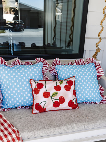 Cherry Stem Pillow - 20"x14"