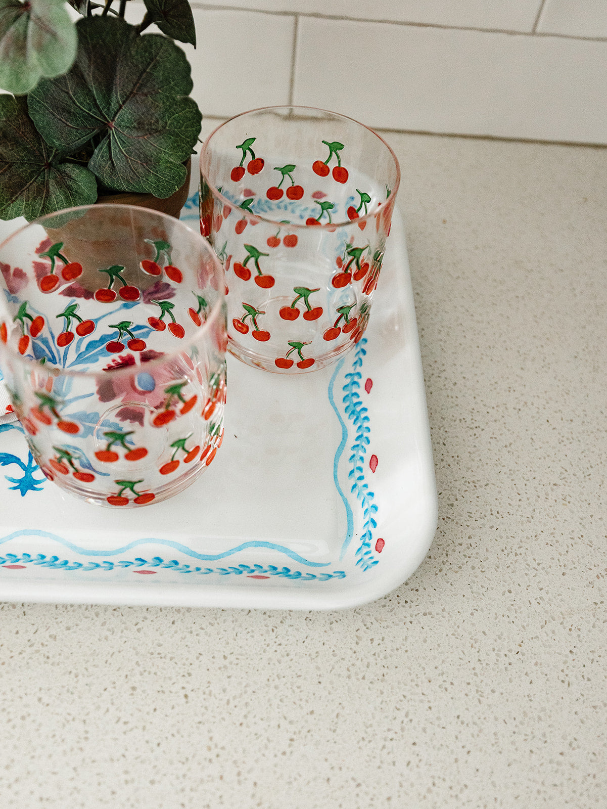 Americana Melamine Tray - 14" x 11"