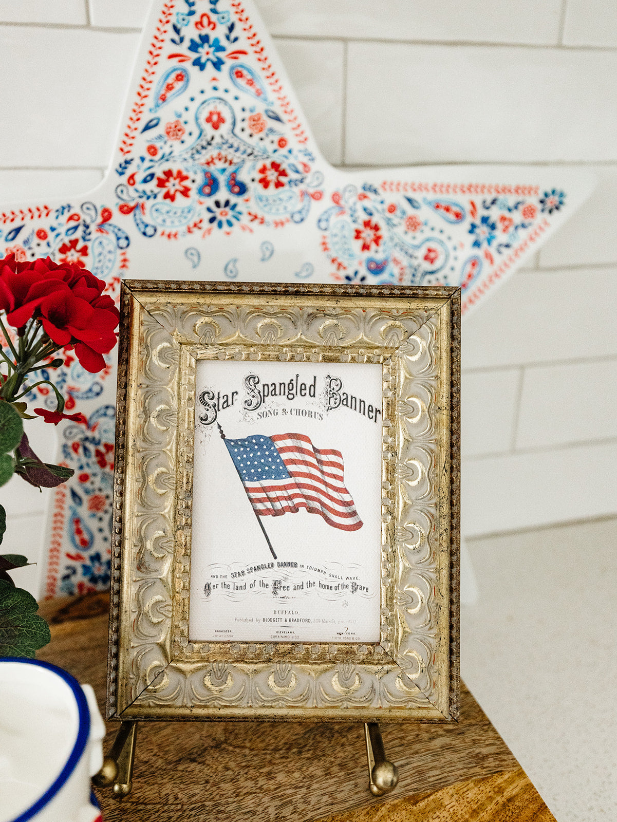 Star Spangled Banner Framed Art - 2 Sizes
