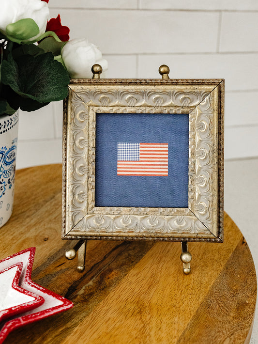 Blue American Flag Art - 3 Sizes