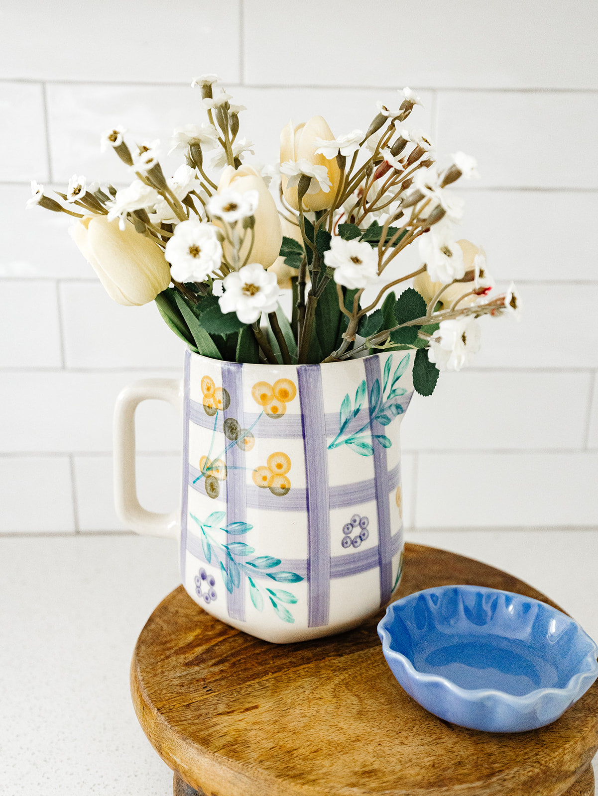 White Primrose Bundle - 6 Stems - 11"