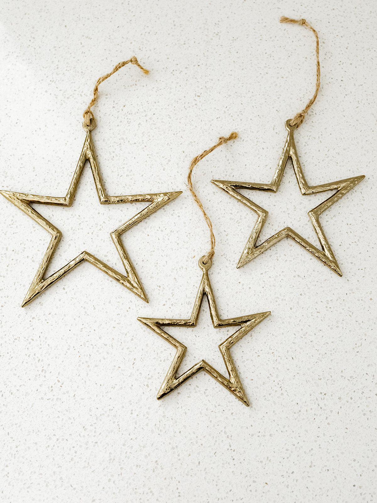 Metal Star - 3 Sizes - 2 Colors