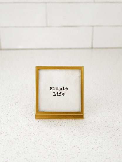Framed Saying - 4 Styles