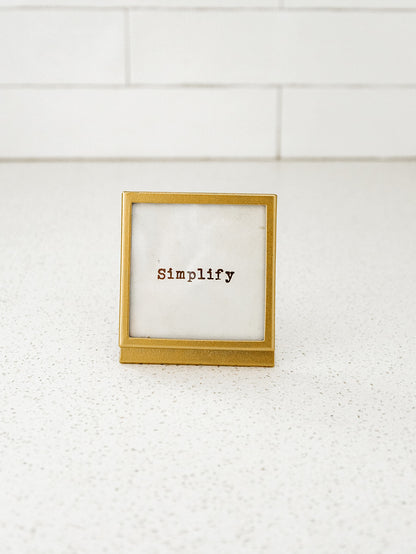 Framed Saying - 4 Styles