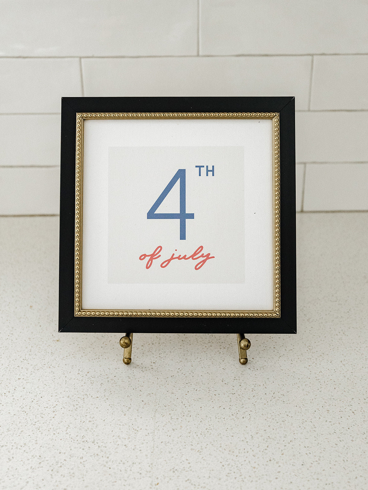 4th of July Framed Art - 2 Sizes